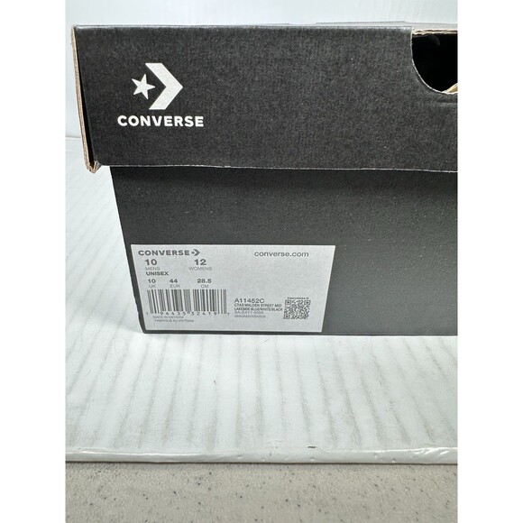 Size 10 Converse Chuck Taylor All Star Malden Street Mid Blue Mens A11452C NEW - Picture 9 of 9